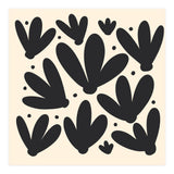 Abstract Monochrome Flowers 1 (Print Only) thumbnail