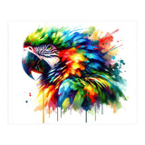 Vibrant Tropical Parrot Portrait (Print Only) thumbnail