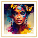 Butterfly Crown Hindu Portrait thumbnail