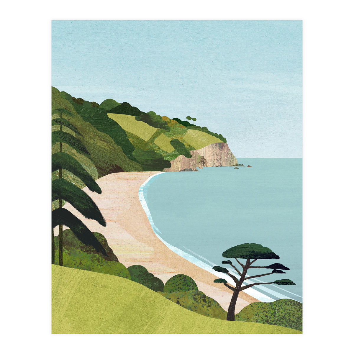 Blackpool Sands, Devon (Print Only)