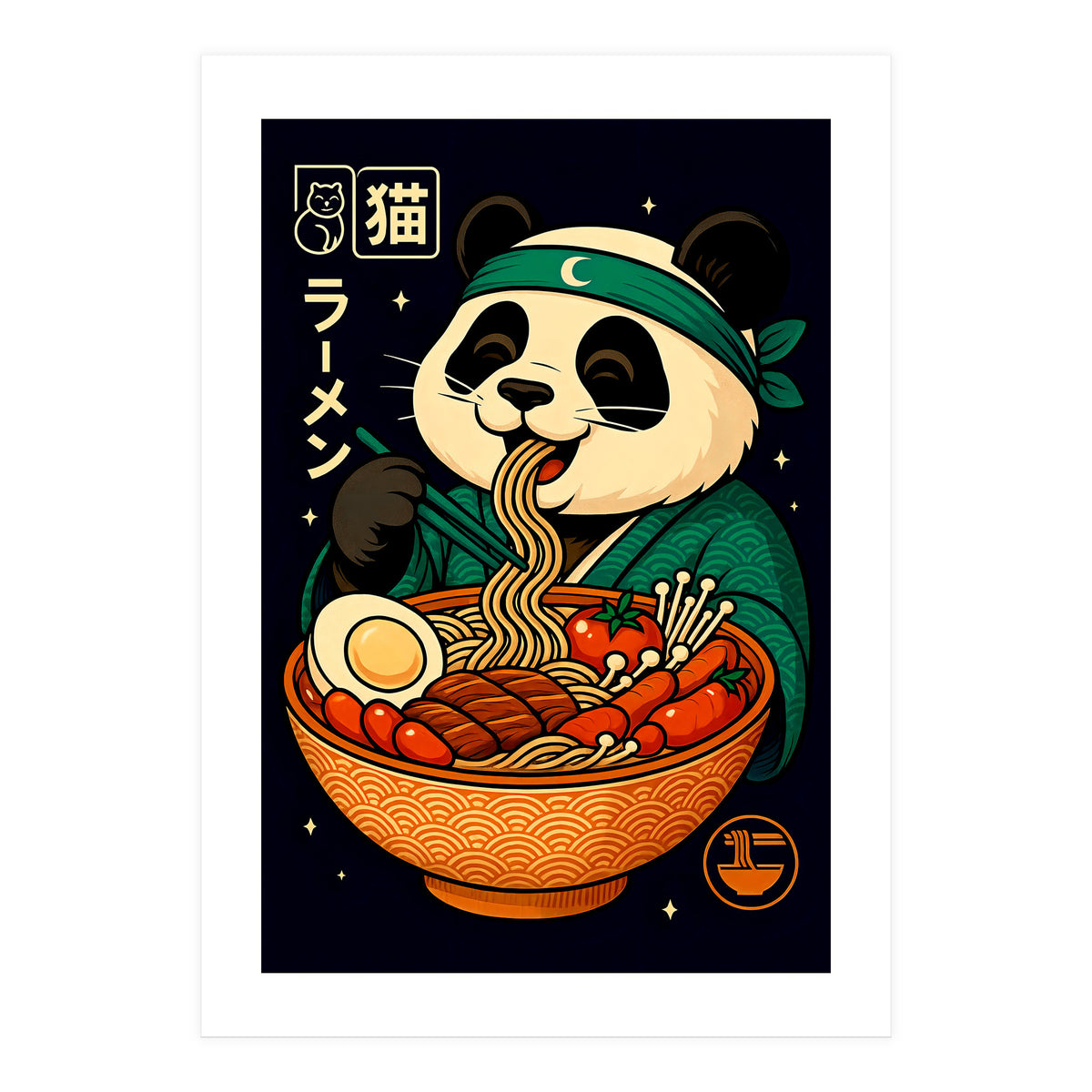 Ramen Panda (Print Only)