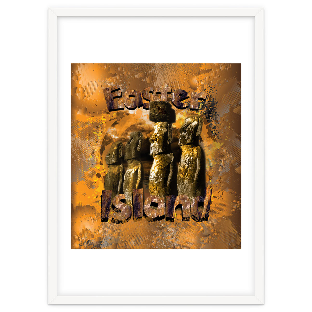 Easter Island Statues Polynesia