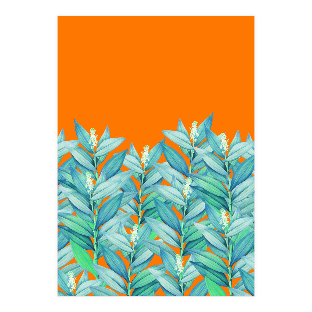 Nevertheless #Botanical Watercolor Illustration + Digital Art (Print Only)