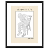 At Eternity’s Gate Vincent Van Gogh – Ascii Art thumbnail