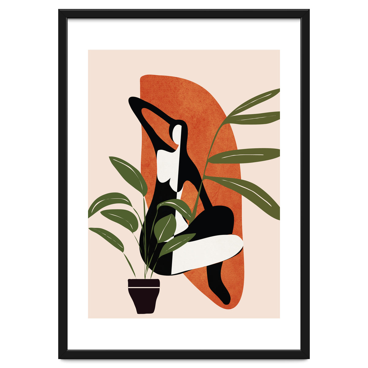 Abstract Female Figure