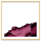 Burgundy & Silver Agate Texture 13 thumbnail