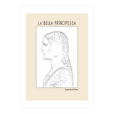 La Bella Principessa – Leonardo Da Vinci Ascii Art (Print Only) thumbnail