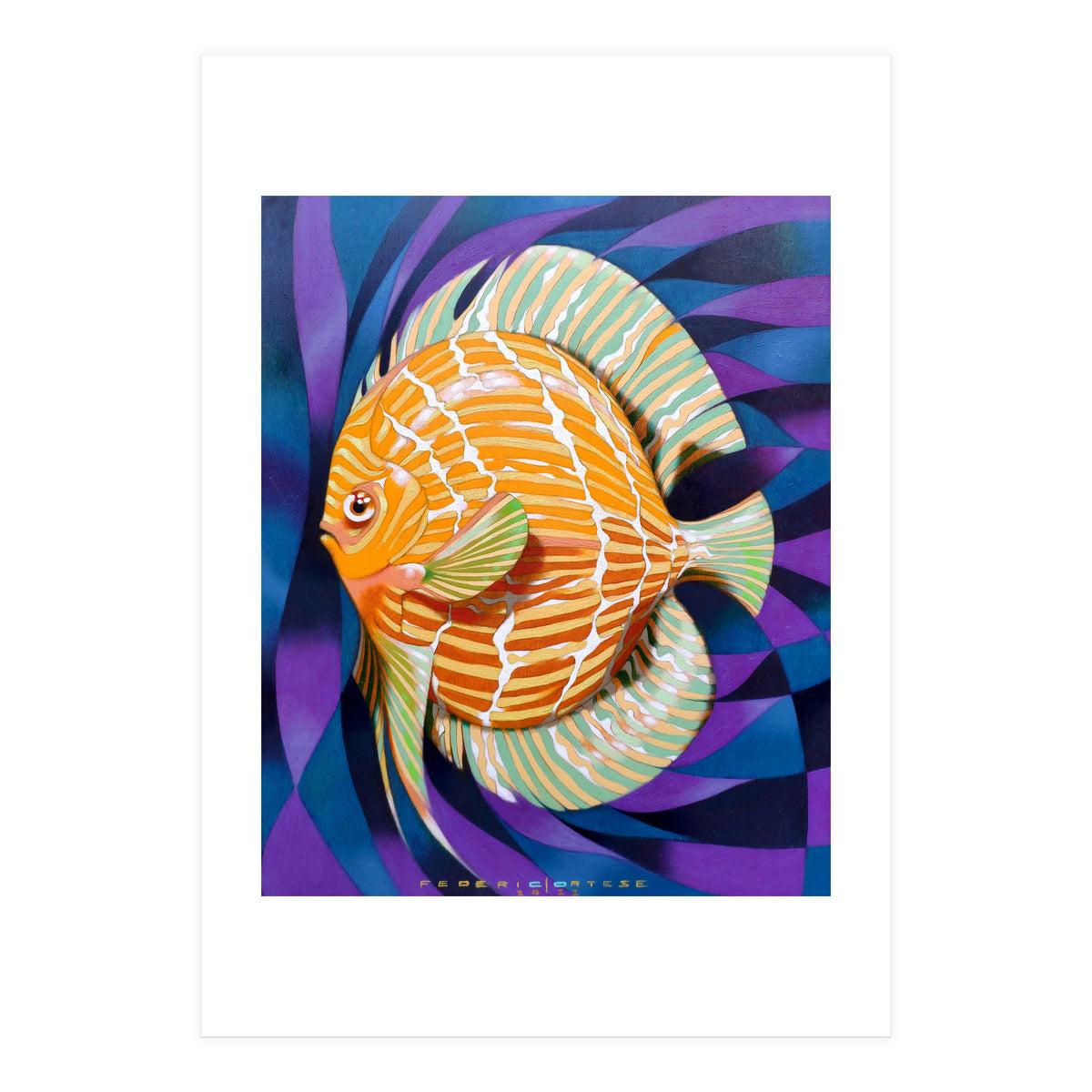 Yellow fish (Print Only)