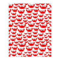 Red Crab Pattern  (Print Only)