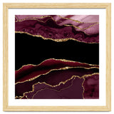 Burgundy & Gold Agate Texture 11 thumbnail