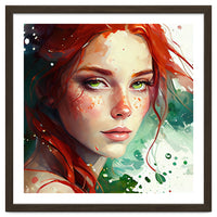 Watercolor Little Mermaid