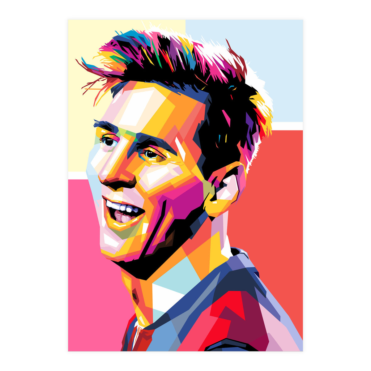 Lionel Leo Messi (Print Only)