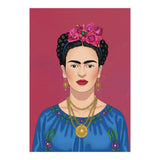 Frida Kahlo Portrait Illustration (Print Only) thumbnail