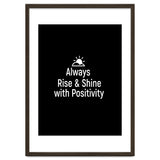 Always rise and shine with positivity thumbnail