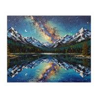Midnight Mountain Reflection (Print Only)