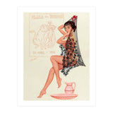 Pinup Spanish Girl (Print Only) thumbnail