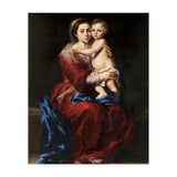 Bartolomé Esteban Murillo / 'Our Lady of the Rosary', 1650-1655, Spanish School, Oil on canvas. (Print Only) thumbnail