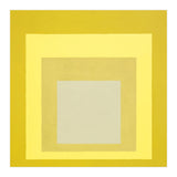 JOSEF ALBERS - HOMAGE TO THE SQUARE YELLOW WHITE (Print Only) thumbnail