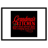 Grandmas Kitchen Good Food Served Daily With A Heaping Spoon Of Love thumbnail