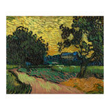 Landscape at Twilight. Date: June 1890, Auvers-sur-Oise. Dimensions: 50.2 cm x 101 cm, 70 cm x 12... (Print Only) thumbnail