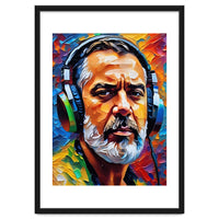 Man In Headphones Art