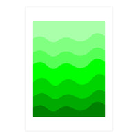 Green gradient design (Print Only)