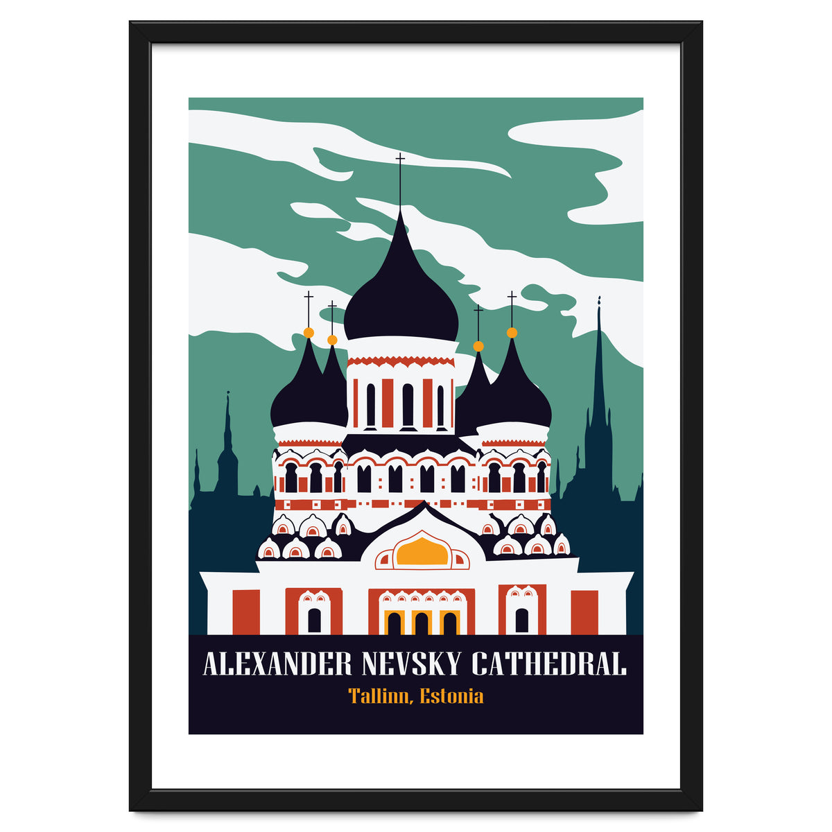 Alexander Nevsky Cathedral, Talinn, Estonia