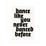 Dance Like Never Before (Print Only) thumbnail