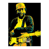 Willie King American Blues Guitarist in Pop Art (Print Only) thumbnail
