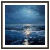 Midnight Blue Moonlit Seascape thumbnail