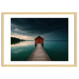 Moody Boathouse Photography Lake House thumbnail