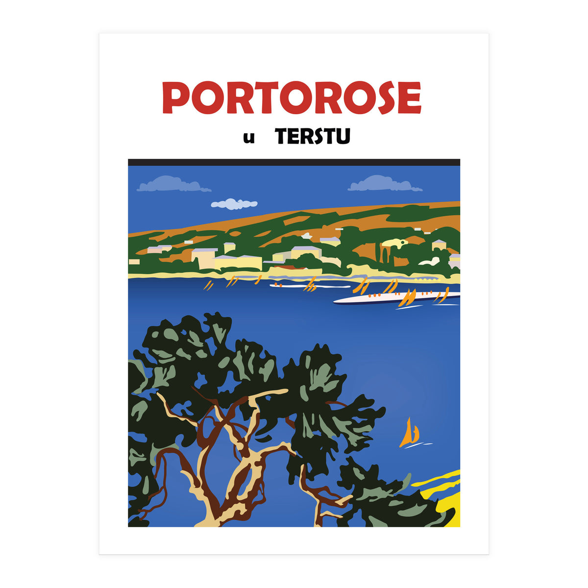 Portorose u Terstu (Print Only)