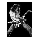 Eddie Van Halen American Rock Guitarist Legend (Print Only) thumbnail