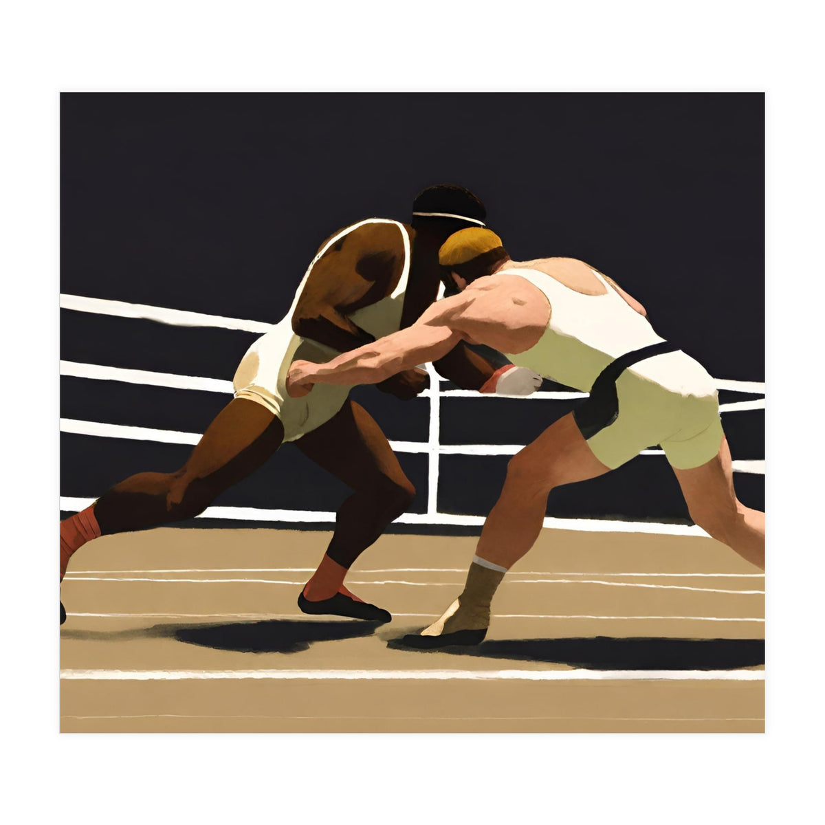 Wrestlers #10 (Print Only)