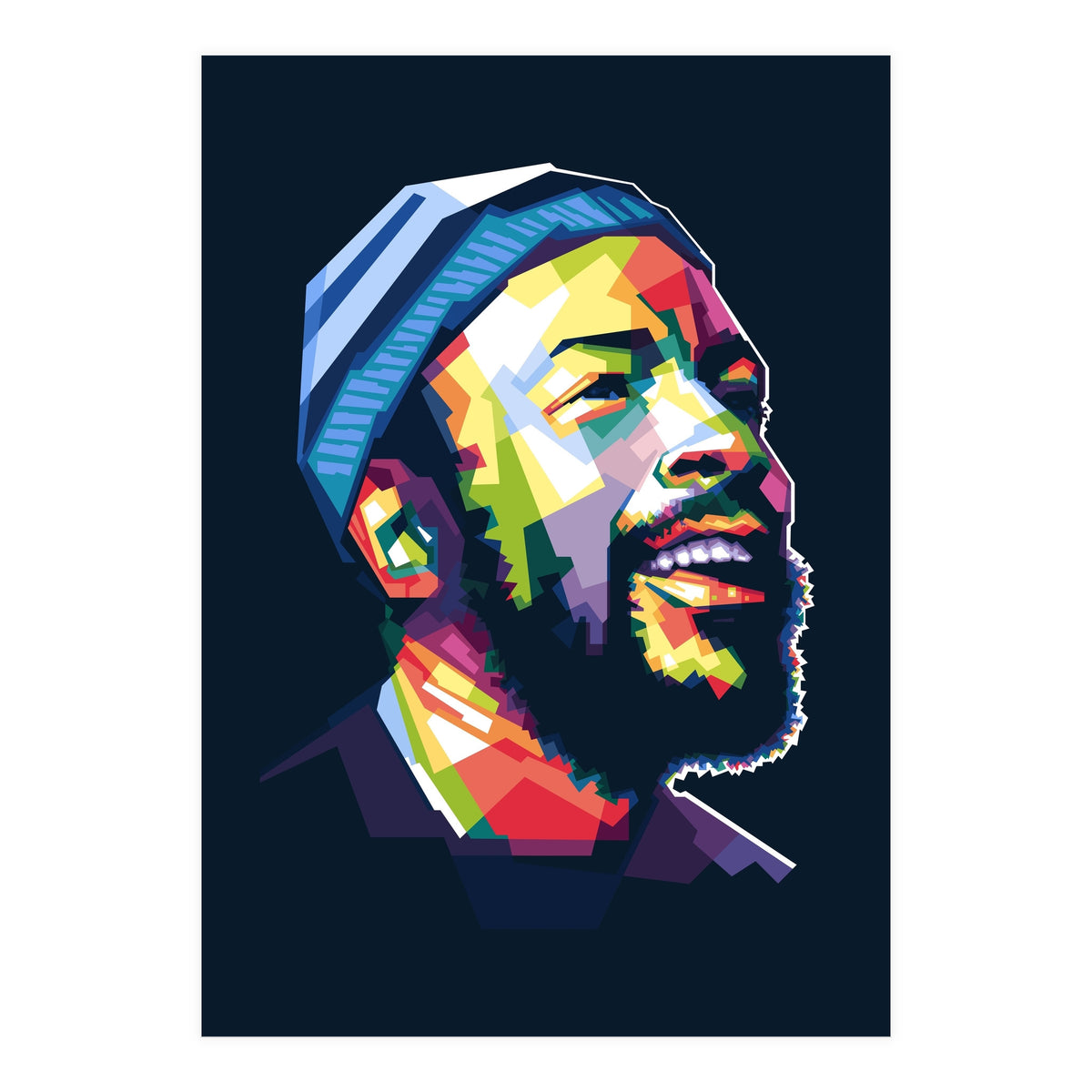 Marvin Gaye WPAP (Print Only)