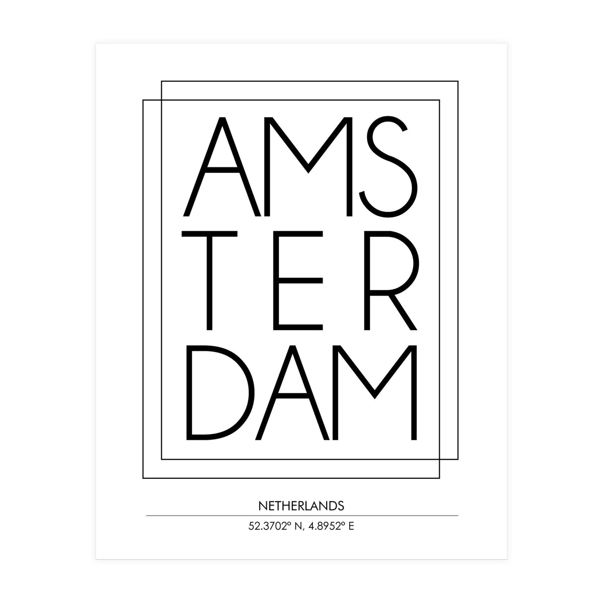 Amsterdam (Print Only)
