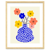 Inheritance, Flower Pot Botanical Floral, Eclectic Bohemian Concept Pop Of Color, Dopamine Positivity Plants Nature Heredity Contemporary thumbnail