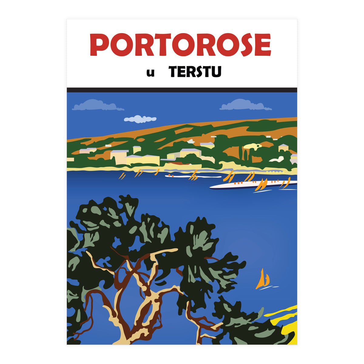 Portorose u Terstu (Print Only)