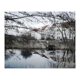 Residential house along the lake (Print Only) thumbnail