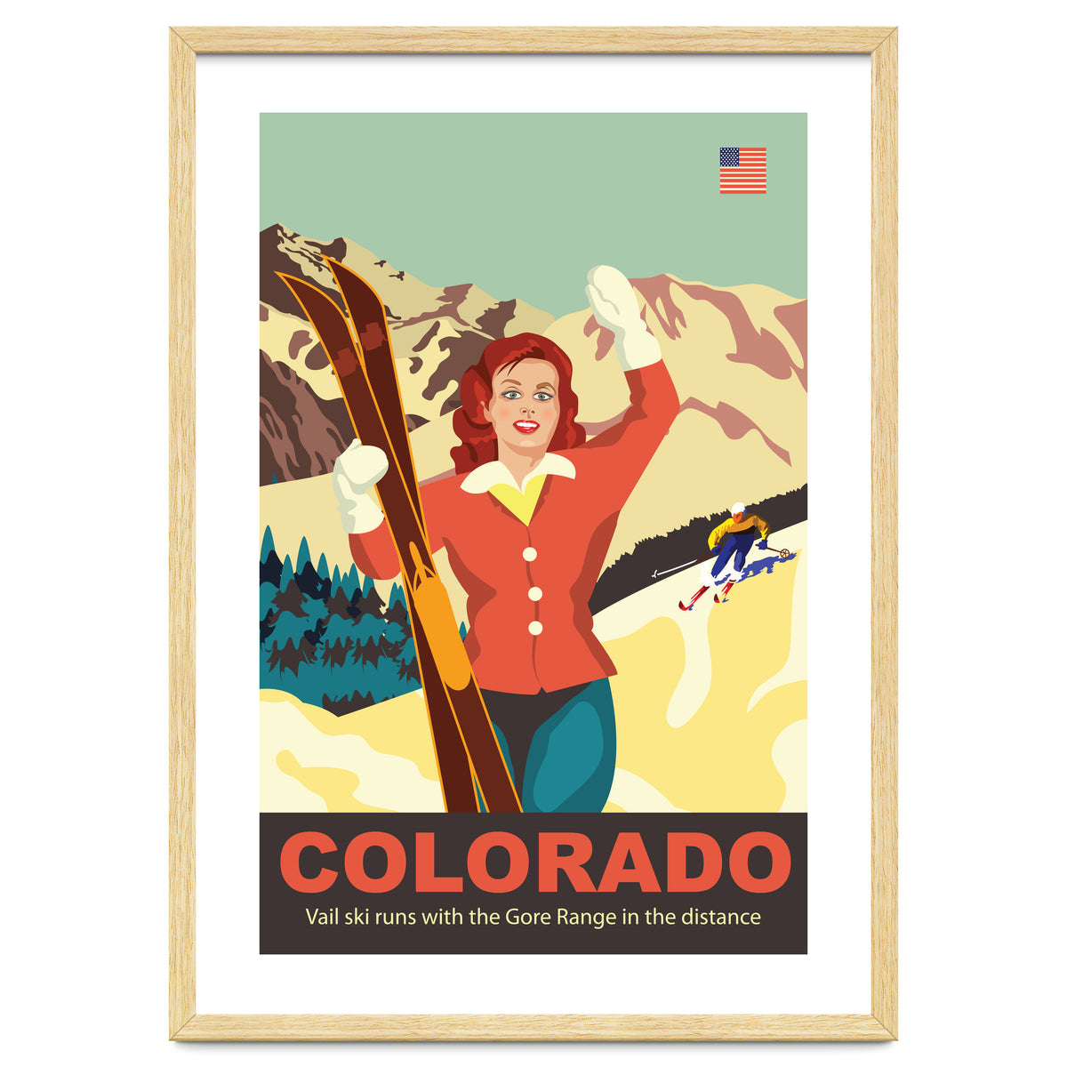 Colorado Ski Girl