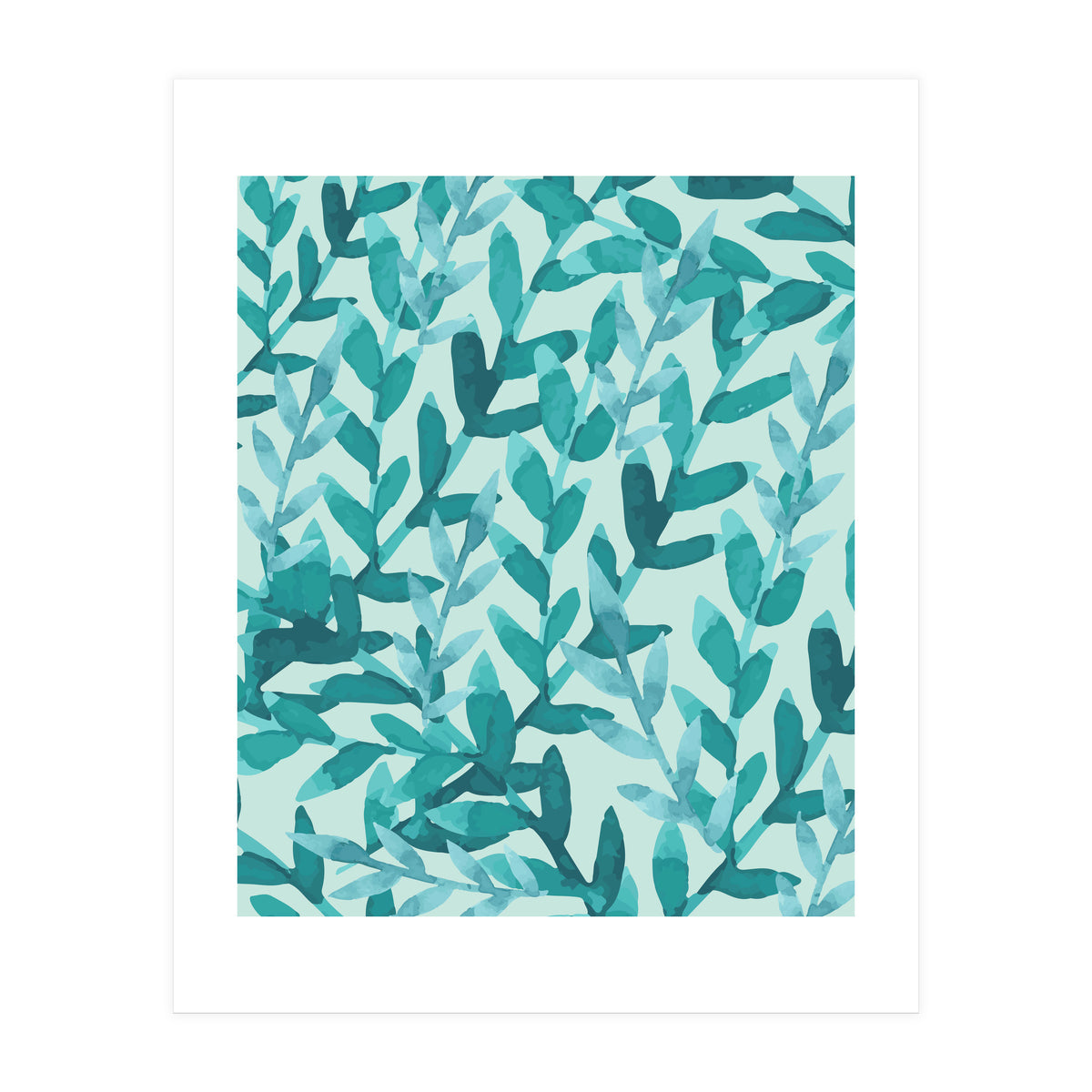 Lush Blue (Print Only)