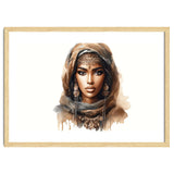 Desert Muse Watercolor Portrait thumbnail