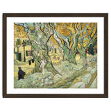 VINCENT VAN GOGH: The Road Menders. Date/Period: 1889. Painting. Oil on canvas. thumbnail