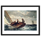Winslow Homer: Breezing Up (A Fair Wind). Date/Period: 1873 - 1876. Painting. thumbnail