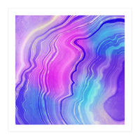 Neon Agate Texture 09 (Print Only)