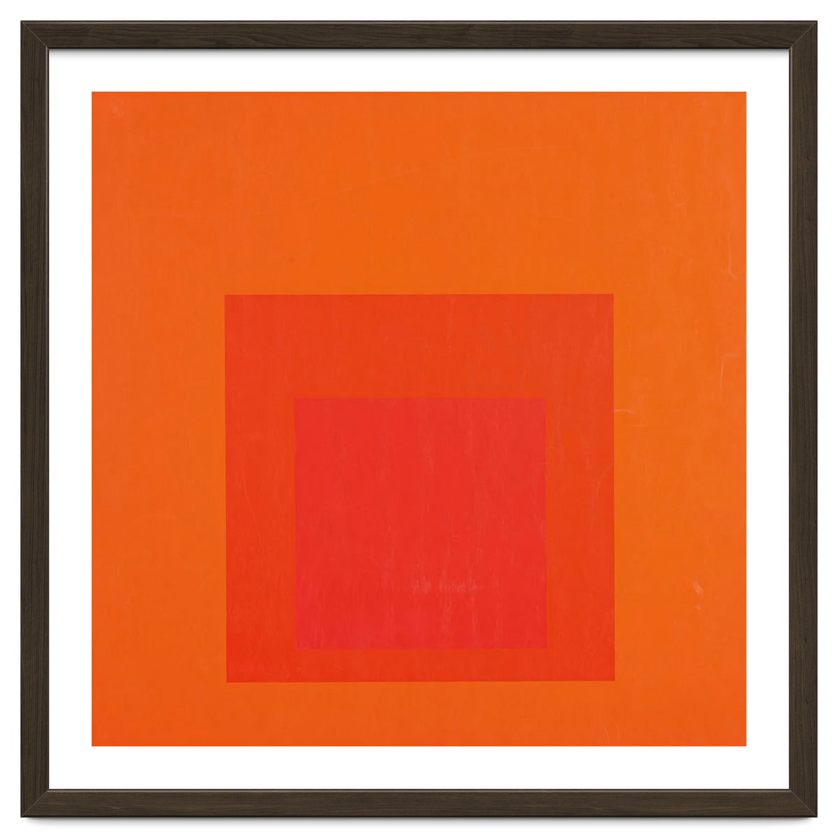 JOSEF ALBERS - HOMAGE TO THE SQUARE RED