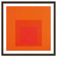 JOSEF ALBERS - HOMAGE TO THE SQUARE RED