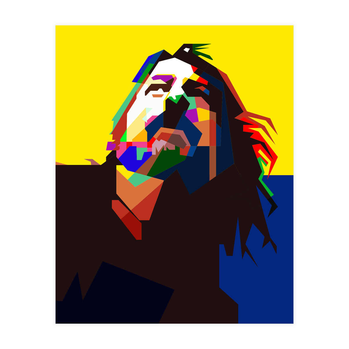 Dave Grohl Foo Fighters Grunge Sound (Print Only)