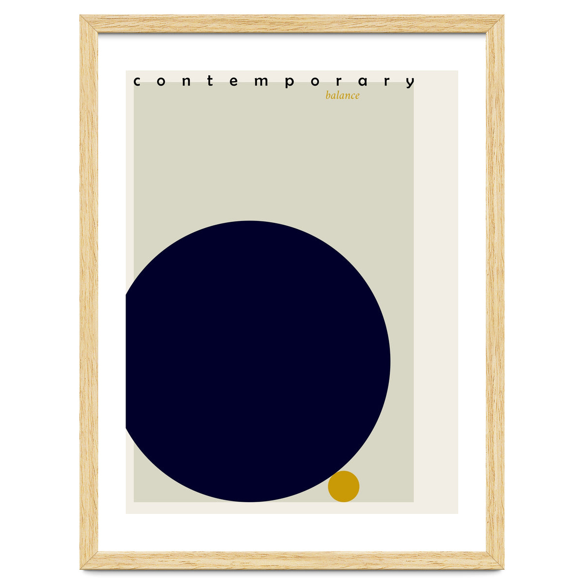 expectant iteration contemporary balance