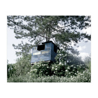 Blue hut on the tree (Print Only)